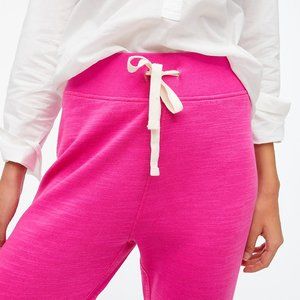 J Crew Cotton terry jogger pant